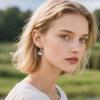 YFN 925 Sterling Silver Animal Earrings for Women Hummingbird/Cat/Highland Cow/Sea Turtle Dangle Earrings Jewelry for Christmas, Valentine’s Day, Mother’s Day, Birthday – Gift Box Included(Cat 3)