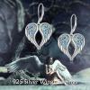 YFN Angel Wings Earrings 925 Sterling Silver Guardian Angel Dangle Drop Earrings Angel Wings Jewelry for Women Gifts(Multi-Angel Wing Earrings)
