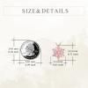 YFN Sterling Silver Opal Lotus Flower Pendant Necklace Women Yoga Necklace for Women(Pink-Opal Lotus Necklace)