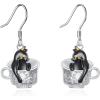 YFN 925 Sterling Silver Animal Earrings for Women Hummingbird/Cat/Highland Cow/Sea Turtle Dangle Earrings Jewelry for Christmas, Valentine’s Day, Mother’s Day, Birthday – Gift Box Included(Cat 1)